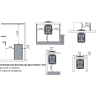 Дровяная печь HARVIA 16 SL BLACK WK160BSL